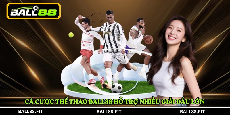 Cá cược thể thao BALL88 4 Cá cược thể thao BALL88 hỗ trợ nhiều giải đấu lớn
